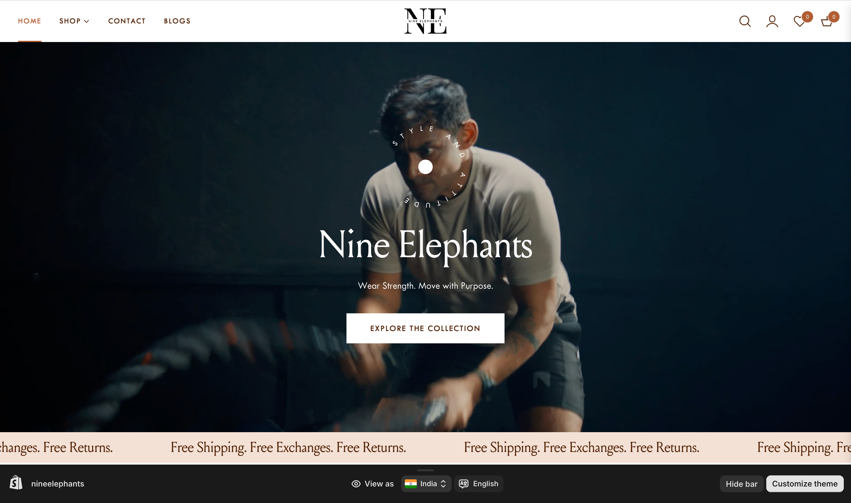 Nine Elephants screenshot